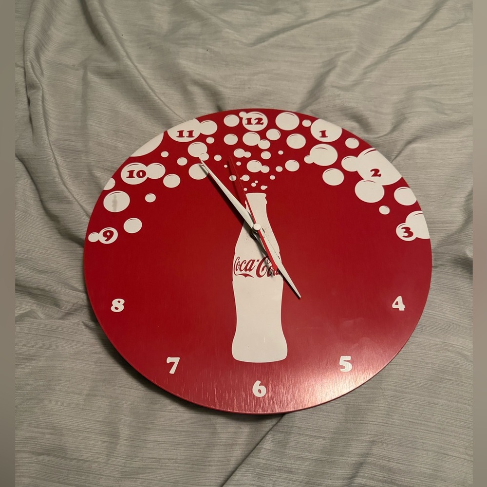 Coca- Cola clock